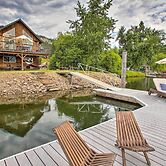 Waterfront Cabin w/ 2 Boat Docks & Mtn Views!