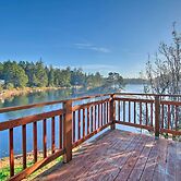 Waterfront North Bend Home: 9 Miles Into Town