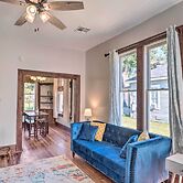 Lake Charles Cottage w/ Fireplace & Yard!
