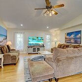 Game Room & Deck: Spacious Home in St James City