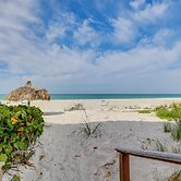 Gulf Getaway With Porch + Direct Beach Access!