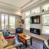 Ocean Shores Retreat w/ Porch & Canal Views!