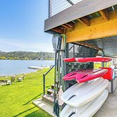 Lakefront Retreat w/ Kayaks, Paddle Boards & Deck!