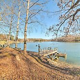 Lakefront Harrison Home w/ Sunroom, Deck, & Dock!