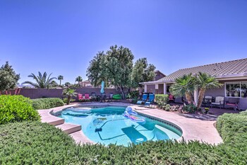 Henderson Home w/ Pool + Mountain, Strip Views!