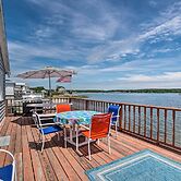 Deck & Beach Access: Waterfront Cape Cod Cottage