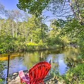 Little Manistee Riverfront Cabin w/ Fire Pit!