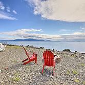 Waterfront Ferndale Home: Deck + Beach Access