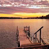 Benton Harbor Lake House w/ Dock & Fire Pit!