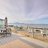 Oceanfront Ferndale Oasis w/ Fire Pit, Grill!