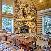 Secluded Log Cabin w/ Game Room & Forest Views