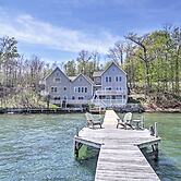 Waterfront Seneca Lake House: Fire Pit + Boat Dock