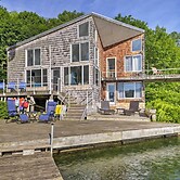 Waterfront Deruyter Home w/ Private Dock!