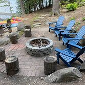 4-season Home: Fireplace & Fire Pit in Barnstead