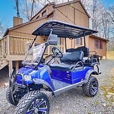Golf Cart & Game Room: 'bear Den' Pocono Lake Home