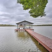 Private Dock & Fire Pit: Cedar Creek Lake Home