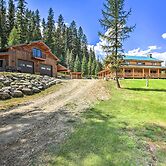 Waterfront Log Home w/ 95 Acres on Yaak River