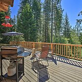 Large Cabin w/ Fire Pit + Grill on 34 Acres!