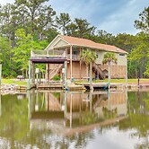 Bayou La Batre Stilted House on Snake Bayou!