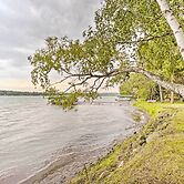Spacious Luxury Cabin w/ Deck & Dock on Bone Lake