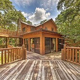 Quiet Inverness Log Cabin w/ Furnished Deck!