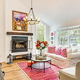 Deck, Fire Pit & Pool Access at Poconos Retreat!