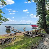 Sandy Beach Family Getaway w/ Fire Pit & Deck!