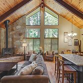 Cabin w/ Deck & Fire Pit in Blue Lake Springs!