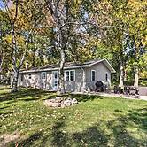 Waterfront Onamia Retreat w/ Dock & Fire Pit!