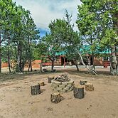 Fire Pit, Fenced Yard: Overgaard Cabin Near Hiking