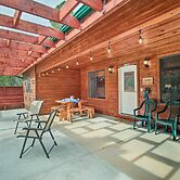Fire Pit, Fenced Yard: Overgaard Cabin Near Hiking