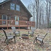 Secluded Gaylord Cabin w/ Deck, Fire Pit & Grill!
