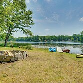 Lakefront Brohman Retreat w/ Dock & Fire Pit!