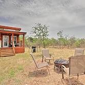 Modern Sunset Cabin w/ Wood Fire Pit!