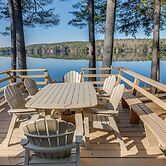 Lakefront Cabin w/ Panoramic Water View & Access