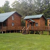 Scenic Log Cabin With Fire Pit & Stocked Creek!