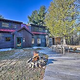 Log Cabin in Wilmington w/ New Hot Tub By Skiing!