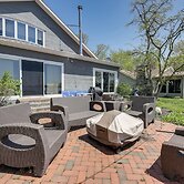 Spacious Delton Home w/ Fire Pit + Lake Views