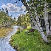 Riverfront Traverse City Cabin Near Snowmobiling!