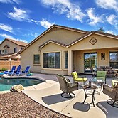 Queen Creek Home: Private Pool + Golf Course View!