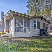 Riverfront Grayling Retreat w/ Fire Pit & Dock!