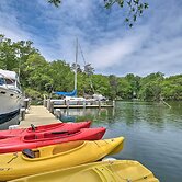 Waterfront House With Dock, Kayaks, & Sailboat!