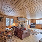 Lakefront Escape w/ Fishing Pier & Snowmobiling!