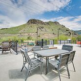 Central Lava Hot Springs Studio w/ Deck & Views!