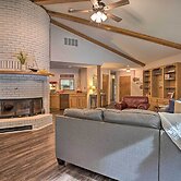 Grand Rogers Lake Home w/ Game Room & Scenic Views