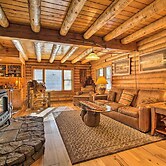 5 Mi to Hiking: Custom Cabin w/ Deck in Arnold!