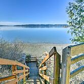 Cozy Beachouse: View & Deck, Steps From Skagit Bay