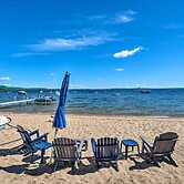 Beachfront Sebago Cottage w/ Deck + Grill!