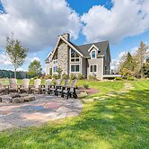 Spacious & Secluded Forksville Home: Fire Pit