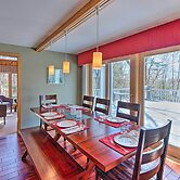 Wooded Waterfront Grantham Home < 10 Mi to Ski!